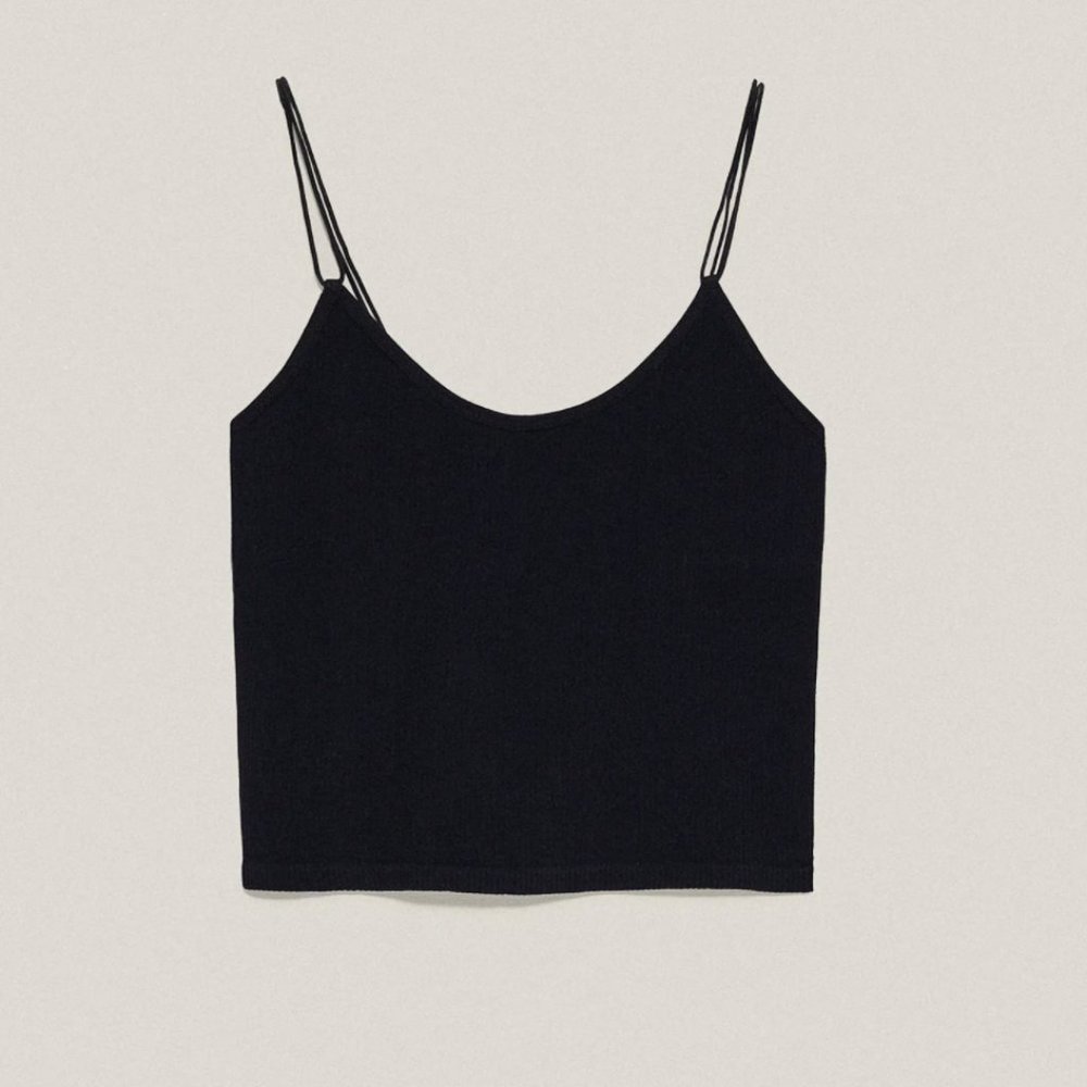 Zara Limitless Contour Collection Crop Top